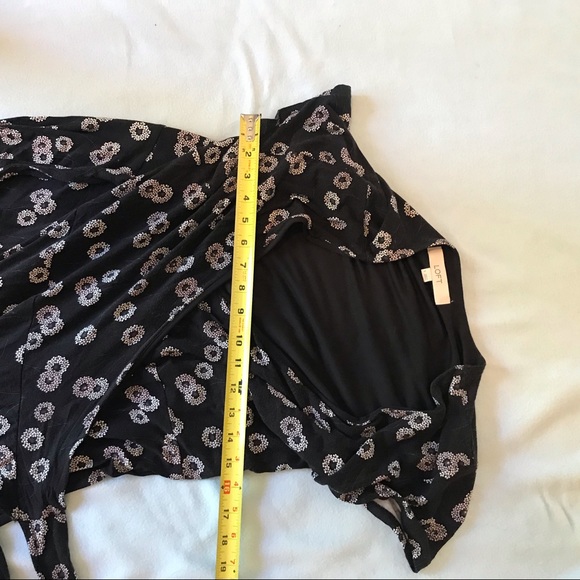 Loft Floral Wrap Dress - Picture 7 of 8